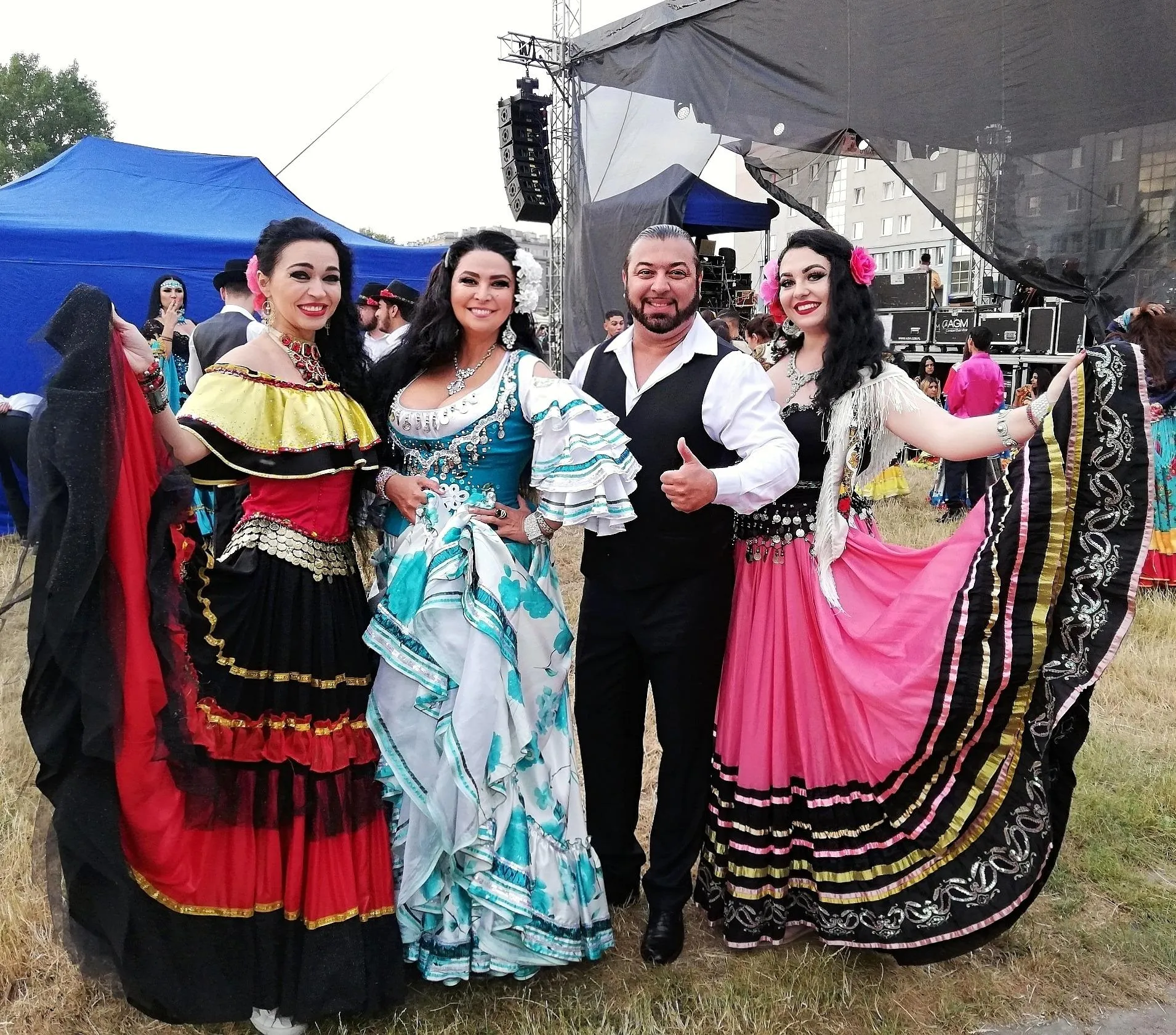 zespół romski Cygańskie Czary festyn plenerowy